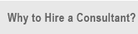 Why consultant?