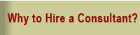 Why to hire a consultant?